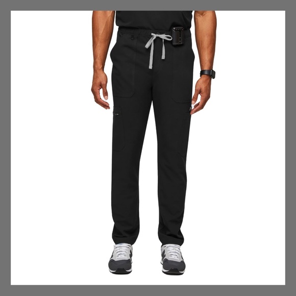 Figs Other - Figs Technical Men's Cairo Scrub Pants Medical Black NWT Size Medium Regular